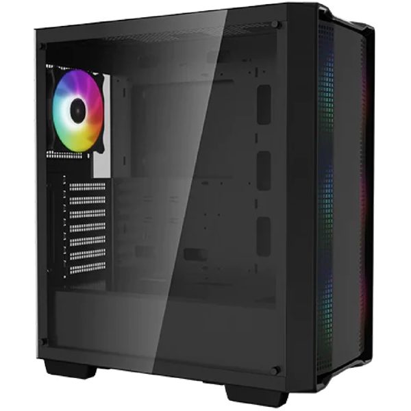 ქეისი Deepcool CC560 ARGB, Computer Case, MidT, MicroATX, Mini-ITX, USB3.0, USB2.0, Black