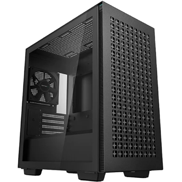 ქეისი Deepcool CH370, Computer Case, MicroATX, Mini-ITX, USB3.0×2, Black