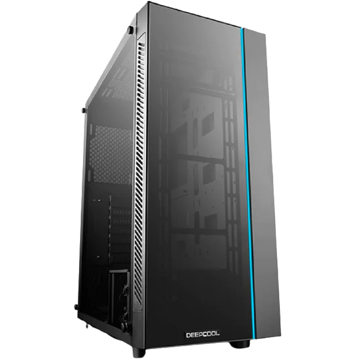 ქეისი Deepcool MATREXX 55, Computer Case, MidT, MicroATX, Mini-ITX, USB3.0, 2×USB2.0, Black