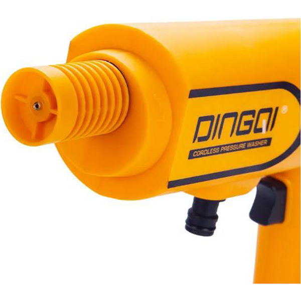 მაღალი წნევის სარეცხი აპარატი Dingqi JE00901, High Pressure Car Washing Gun, Black/Orange