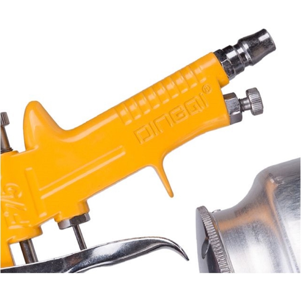 პულივიზატორი Dingqi 121004, Air Spray Gun, Silver/Orange