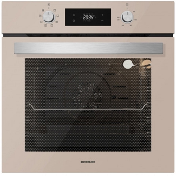 ჩასაშენებელი ელექტრო ღუმელი Silverline BO6504M01, 72L, Built-In, Beige