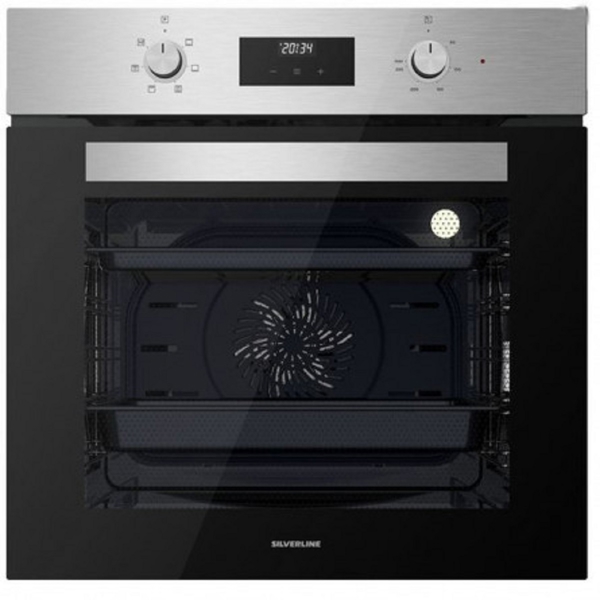 ჩასაშენებელი ელექტრო ღუმელი Silverline BO6502X02, 72L, Built-In, Grey