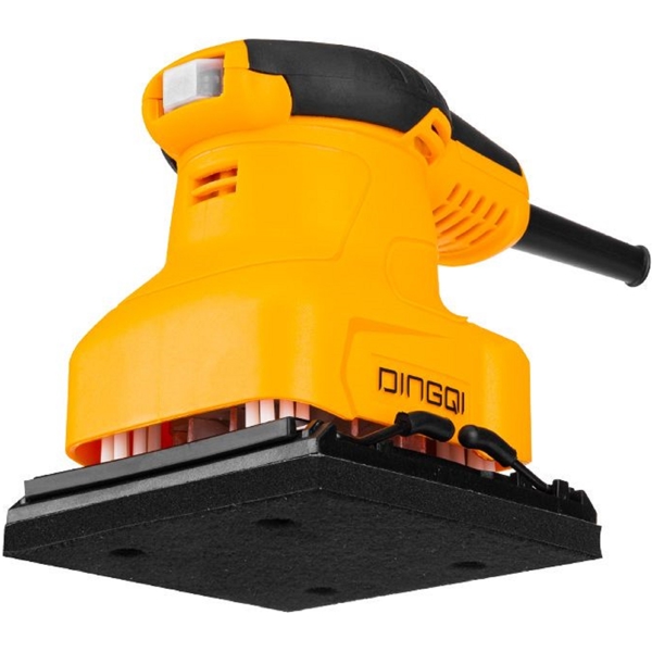 ექსცენტრიული სახეხი Dingqi 1010101, 230W, 110mm, 15000Rpm, Black/Orange