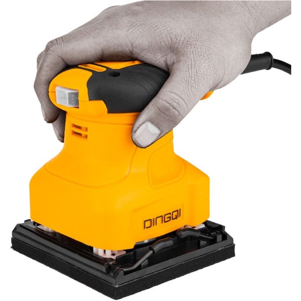 ექსცენტრიული სახეხი Dingqi 1010101, 230W, 110mm, 15000Rpm, Black/Orange