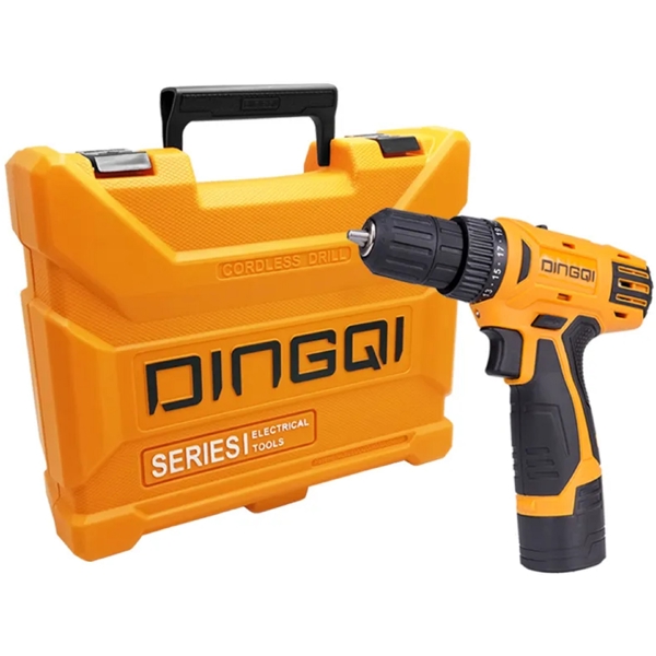 ბურღი Dingqi 105001, 1500Rpm, Black/Orange