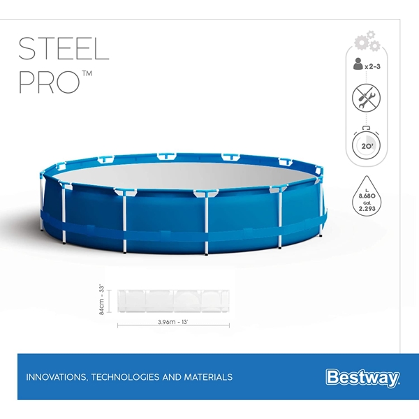  Bestway 5612-E, 8680L, Swimming Pool