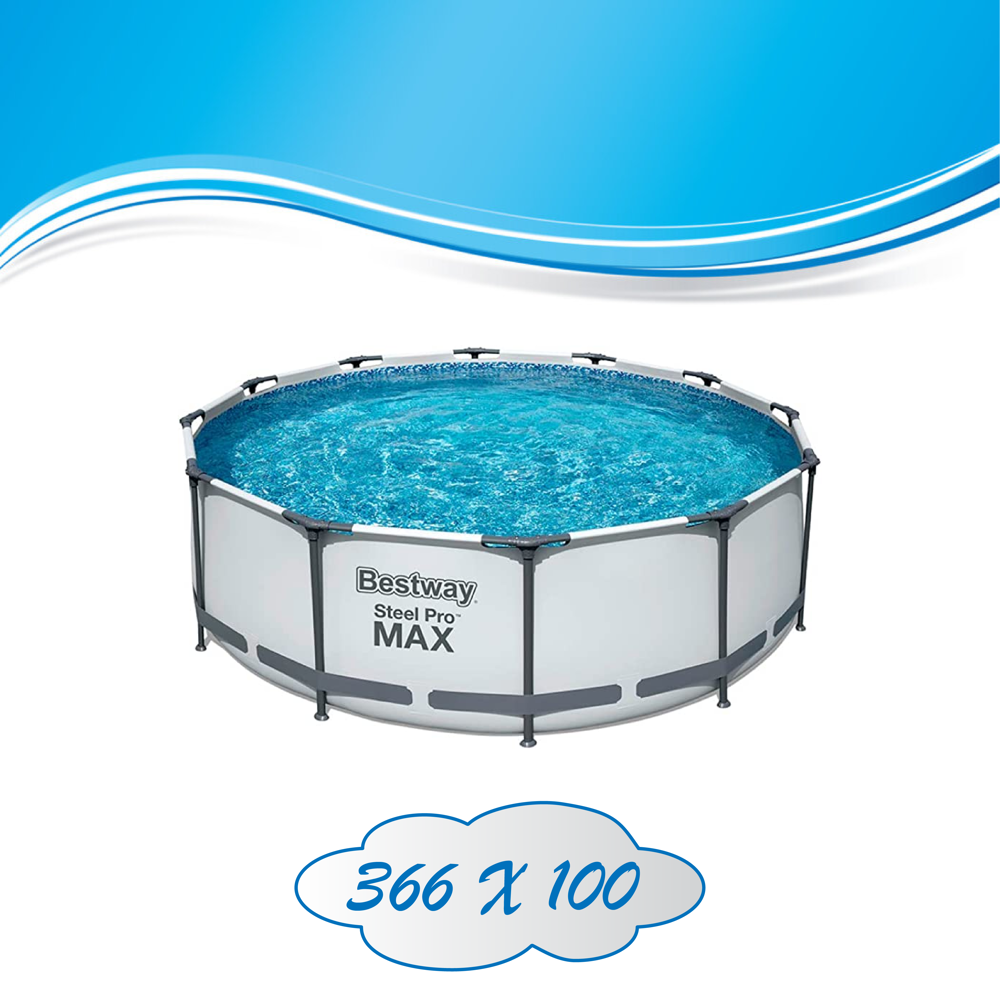 კარკასული აუზი Bestway 56260, 9150L, Swimming Pool