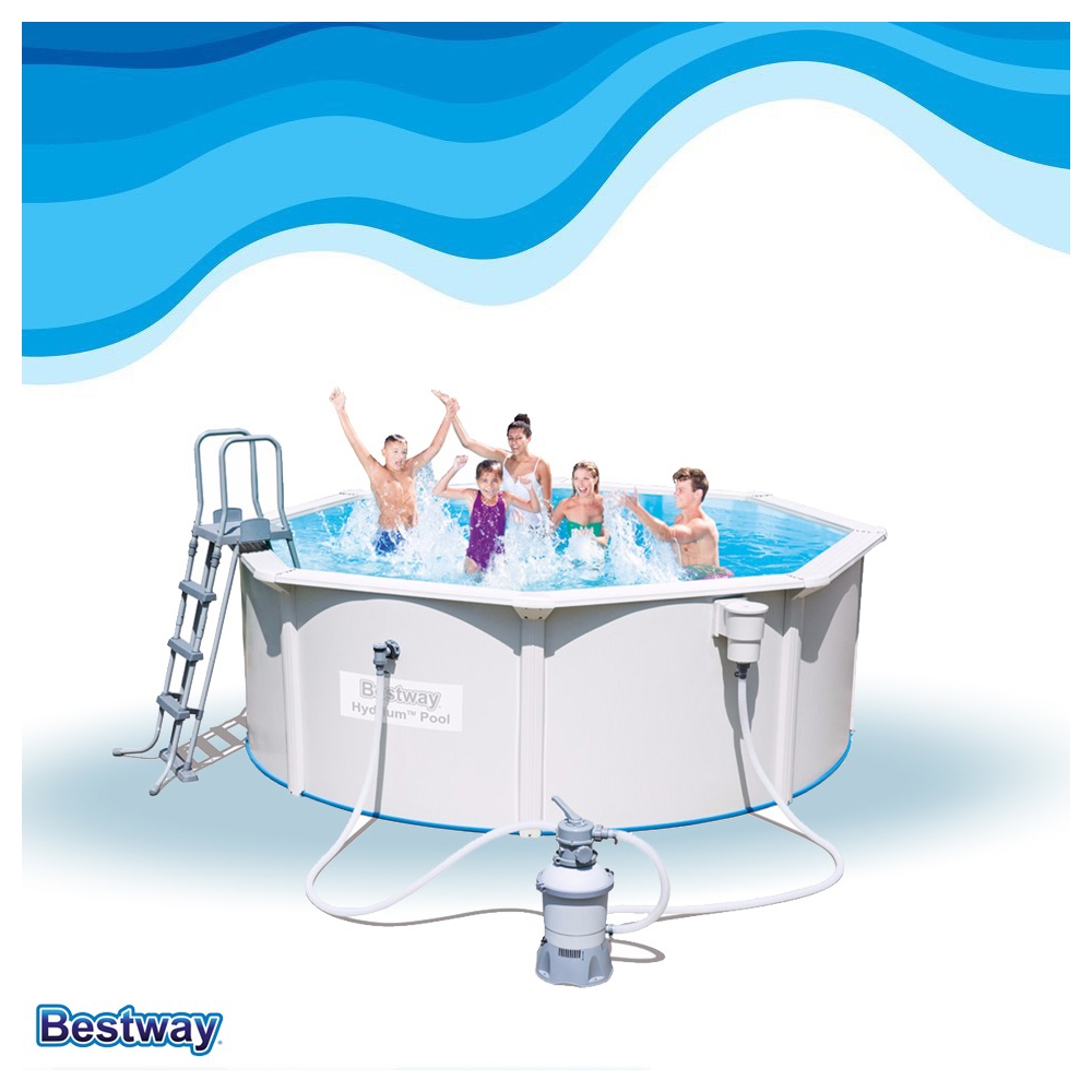 კარკასული აუზი Bestway 56574, 10990L, Swimming Pool