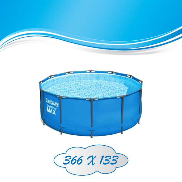 კარკასული აუზი Bestway 15428, 11440L, Swimming Pool