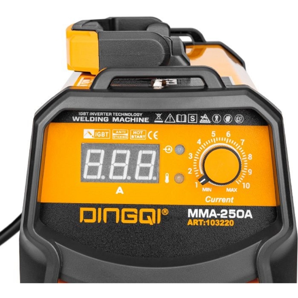 Dingqi 103220, Welding Machine, Black/Orange