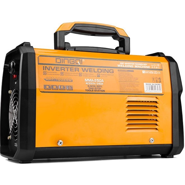 Dingqi 103220, Welding Machine, Black/Orange