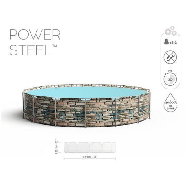 Bestway 56886, 26000L, Swimming Pool