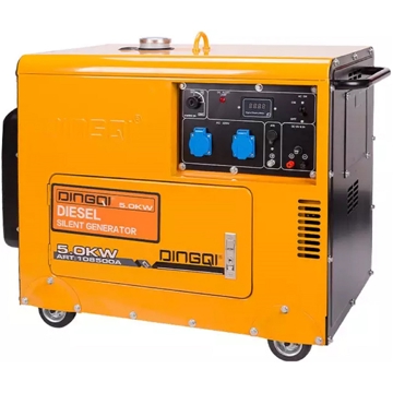 გენერატორი Dingqi 108500AB, 5kW, Diesel Generator, Orange