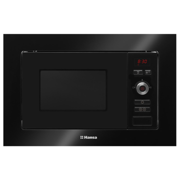 Hansa AMM20BESH, 1250W, 20L, Microwave Oven, Built-In, Black