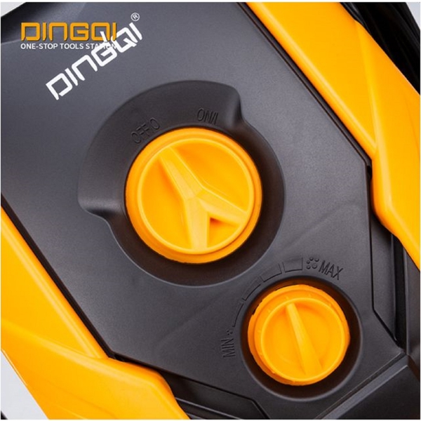 მაღალი წნევის სარეცხი აპარატი Dingqi 106004, 2500W, Pressure Washer, Black/Orange