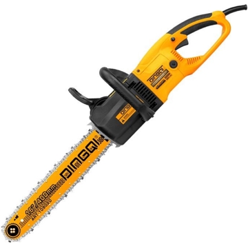 ელექტრო ხერხი Dingqi 109020, Corded Chainsaw, Black/Orange