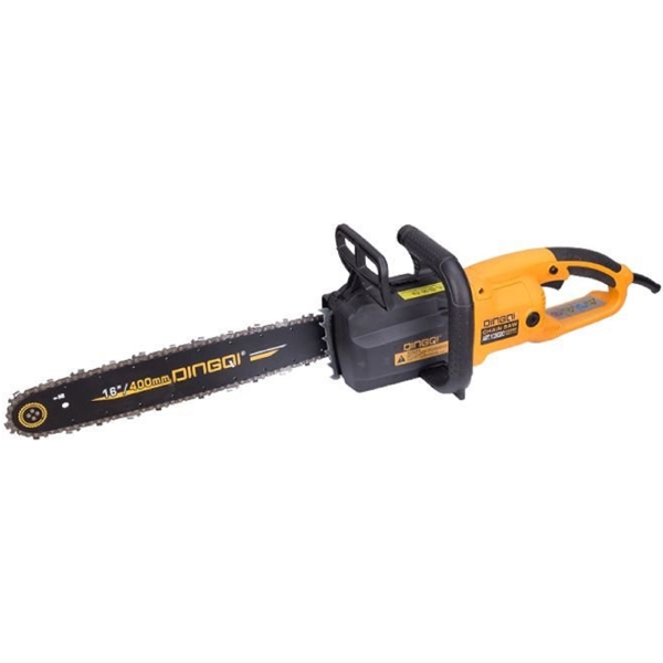 ელექტრო ხერხი Dingqi 109020, Corded Chainsaw, Black/Orange