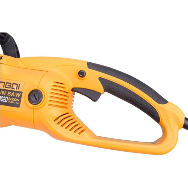 ელექტრო ხერხი Dingqi 109020, Corded Chainsaw, Black/Orange