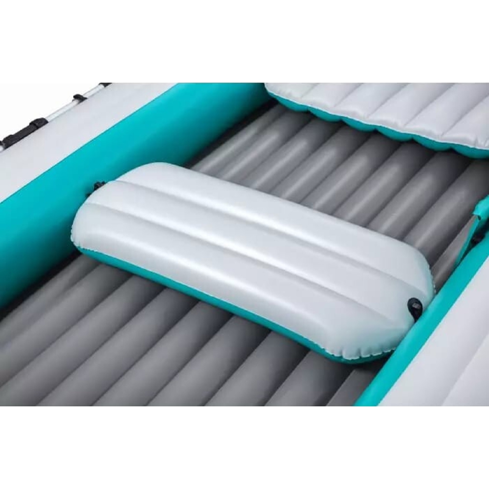 Bestway 65159 Adventure Elite X5 Raft Set, 5 Set, 600Kg, Inflatable Boat, Grey