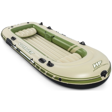 გასაბერი ნავი Bestway 65156 Hydro-Force Voyager X4, 4 Set, 480Kg, Inflatable Boat, Green