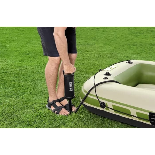 გასაბერი ნავი Bestway 65156 Hydro-Force Voyager X4, 4 Set, 480Kg, Inflatable Boat, Green