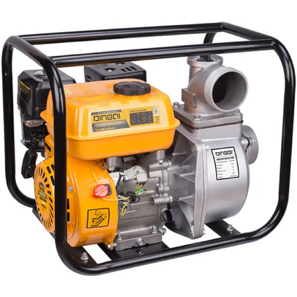 ბენზინზე მომუშავე ტუმბო Dingqi 104102, 5500W, 22L/min, Gasoline Pump, Orange