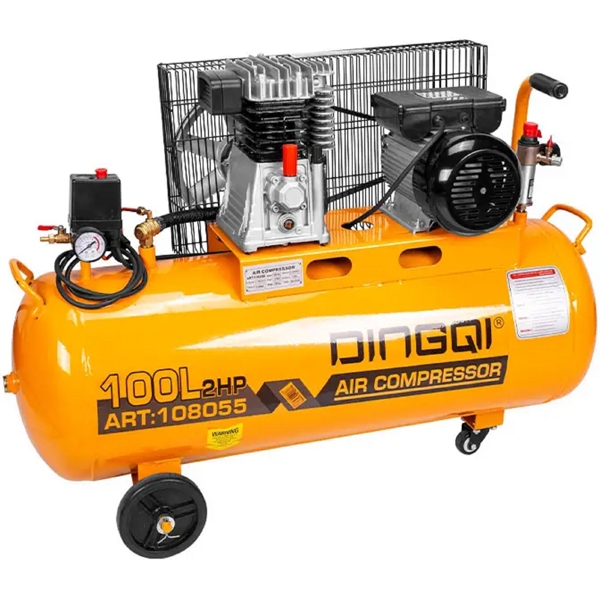 Dingqi 108065, 2200W, 200L, Air Compressor, Orange