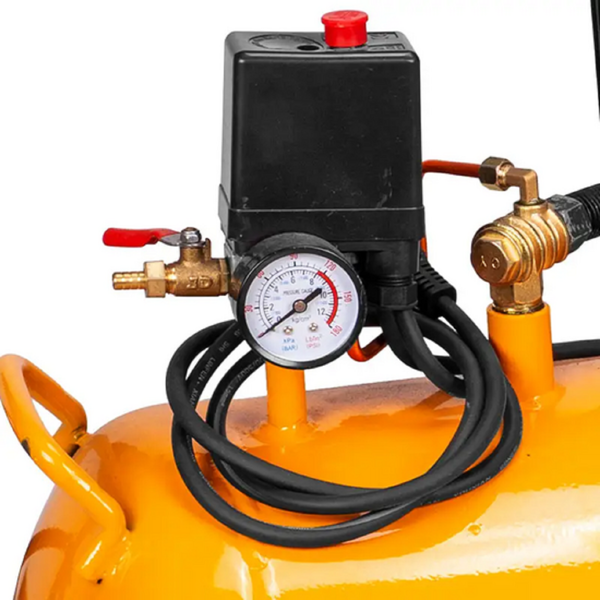 Dingqi 108065, 2200W, 200L, Air Compressor, Orange