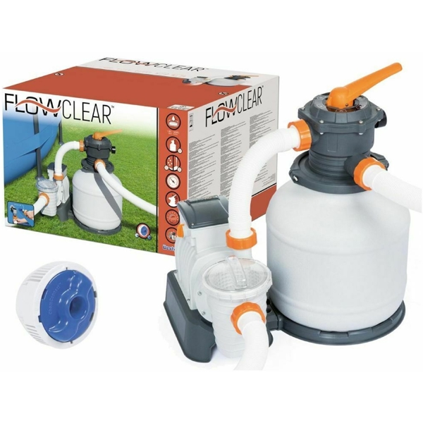 აუზის ფილტრი Bestway 58497, 230W, 5678L/h, Pool Filter