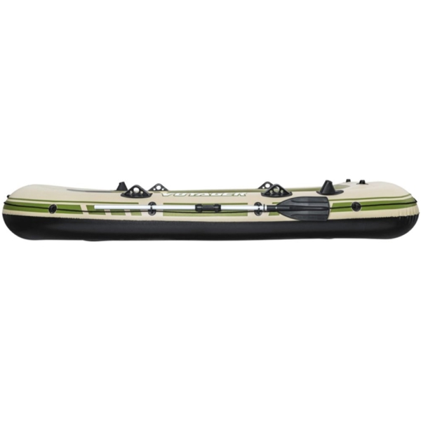 Bestway 65164, Hydro-Force Voyager X3 Raft, 3 Set, 360Kg, Inflatable Boat, Green