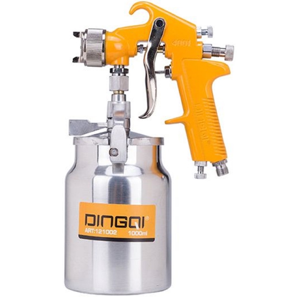 Dingqi 121002, Air Spray Gun, Orange