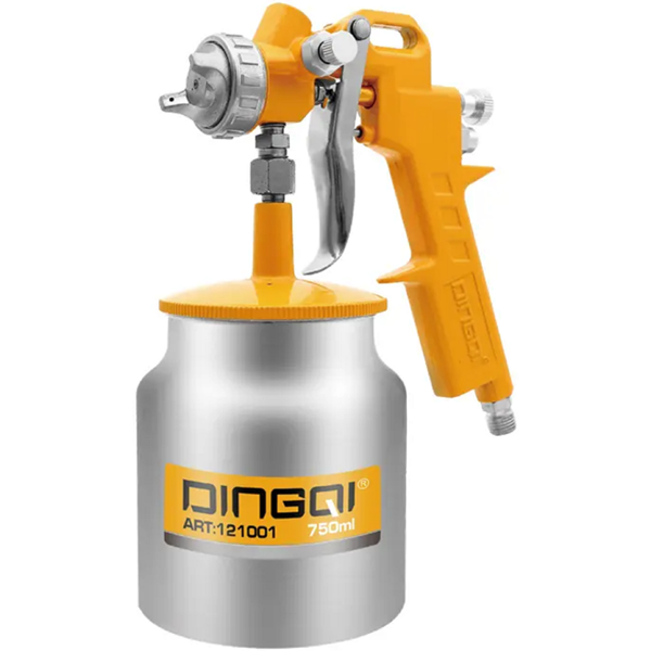 Dingqi 121001, Air Spray Gun, Orange