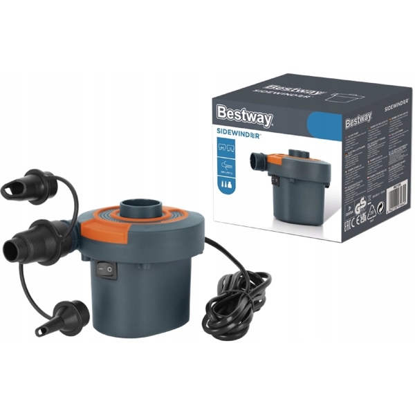 ელექტრო ჰაერის ტუმბო Bestway 62139, Electric Pump, Black