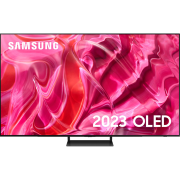 ტელევიზორი Samsung QE55S90CAUXRU, 55", 4K UHD, Smart TV, HDMI, USB, LAN, BT, WIFI, Titan Black