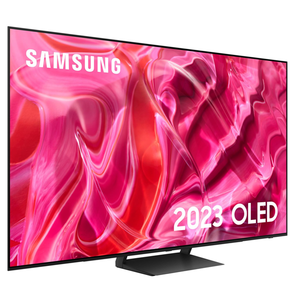 ტელევიზორი Samsung QE55S90CAUXRU, 55", 4K UHD, Smart TV, HDMI, USB, LAN, BT, WIFI, Titan Black