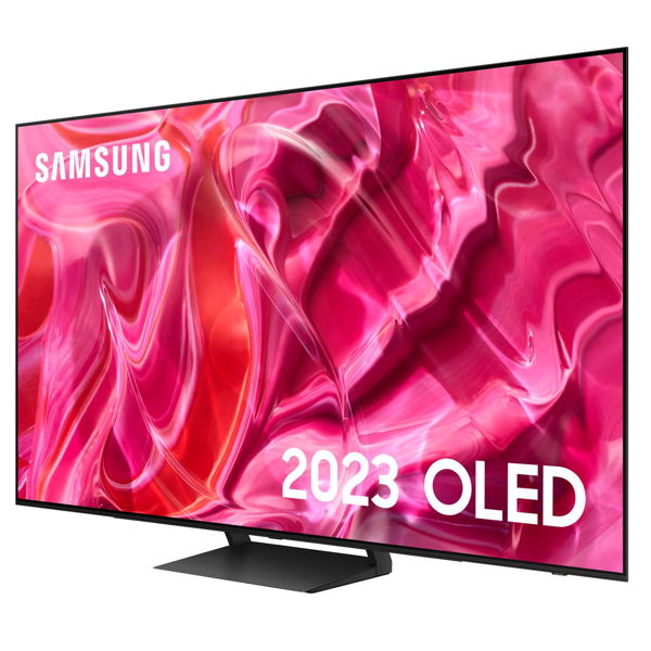 ტელევიზორი Samsung QE55S90CAUXRU, 55", 4K UHD, Smart TV, HDMI, USB, LAN, BT, WIFI, Titan Black