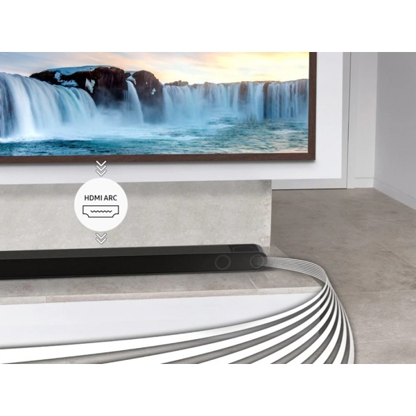 სახლის კინოთეატრი Samsung HW-S800BRU, HDMI, Bluetooth, WiFi, Soundbar, Black