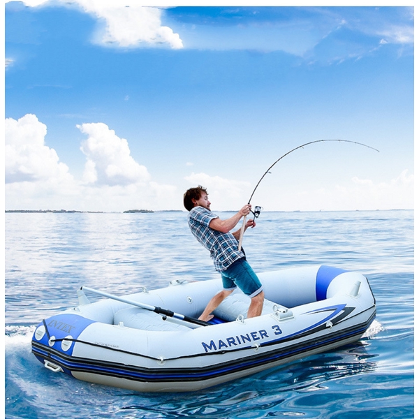 Intex 68373, Mariner 3, 3 Set, 300Kg, Inflatable Boat, Grey