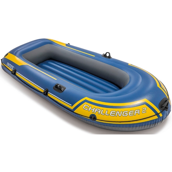 Intex 68367, Challenger 2, 2 Set, 170Kg, Inflatable Boat, Blue