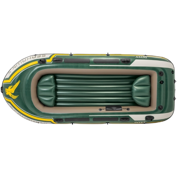 Intex 68380, Seahawk 4 Set, 400Kg, Inflatable Boat, Green