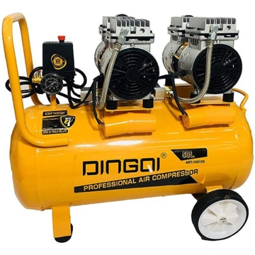 Dingqi 108150, 800W, 50L, Air Compressor, Orange