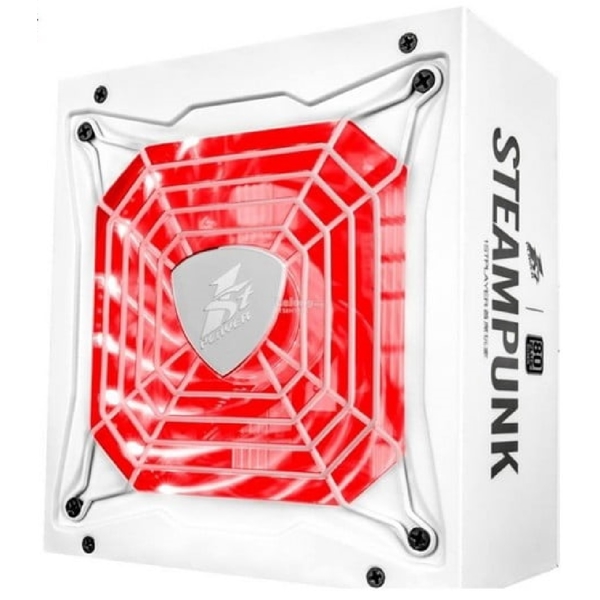 კვების ბლოკი 1STPlayer PS-750AX STEAMPUNK, 750W, 80 Plus, Power Supply, White