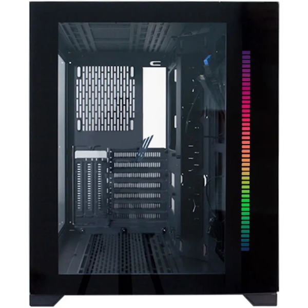 ქეისი 1STPlayer SP7-BK STEAM PUNK, Computer Case, MidT, MicroATX, USB-C 3.1, 2xUSB 3.0, Black