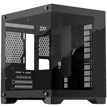 ქეისი 1STPlayer MV5 MV5-BK, Computer Case, MicroATX, Mini-ITX, USB 2.0, 2xUSB 3.0, Black