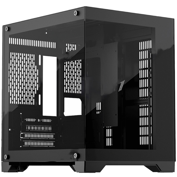 ქეისი 1STPlayer MV5 MV5-BK, Computer Case, MicroATX, Mini-ITX, USB 2.0, 2xUSB 3.0, Black