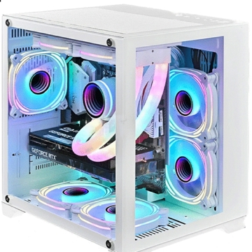 1STPlayer MV5 MV5-WH, Computer Case, MicroATX, Mini-ITX, USB 2.0, 2xUSB 3.0, White