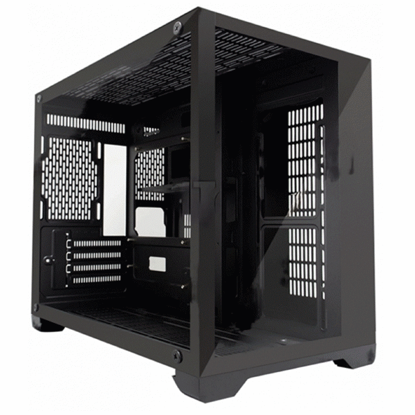 1STPlayer MV6-BK Megaview, Computer Case, MiniT, Mini-ITX, Micro ATX, 2xUSB 3.0, Black