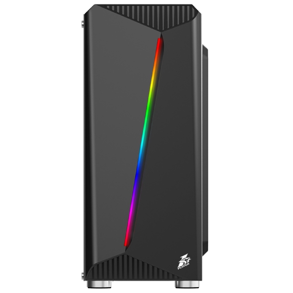 ქეისი 1STPlayer RAINBOW R3 R3-1R1, Computer Case, MidT, MicroATX, USB 3.2, 2xUSB 1.1, Black