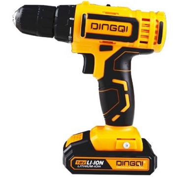 Dingqi 105003A, 18V 1.5Ah, 1350Rpm, Black/Orange